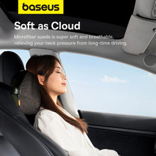 Заредете изображение във визуализатора на галерията – Baseus ComfortRide Series car headrest cushion with 2 materials - dark green
