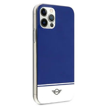 Заредете изображение във визуализатора на галерията – Mini MIHCP12LPCUBINA iPhone 12 Pro Max 6,7" granatowy/navy hard case Stripe Collection - TopMag
