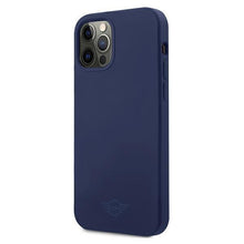 Заредете изображение във визуализатора на галерията – Mini MIHCP12LSLTNA iPhone 12 Pro Max 6,7" granatowy/navy hard case Silicone Tone On Tone - TopMag
