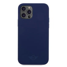 Заредете изображение във визуализатора на галерията – Mini MIHCP12LSLTNA iPhone 12 Pro Max 6,7" granatowy/navy hard case Silicone Tone On Tone - TopMag
