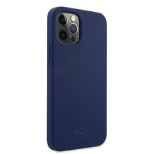 Заредете изображение във визуализатора на галерията – Mini MIHCP12LSLTNA iPhone 12 Pro Max 6,7" granatowy/navy hard case Silicone Tone On Tone - TopMag
