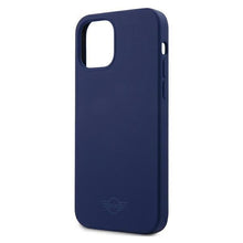 Заредете изображение във визуализатора на галерията – Mini MIHCP12LSLTNA iPhone 12 Pro Max 6,7" granatowy/navy hard case Silicone Tone On Tone - TopMag
