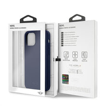 Заредете изображение във визуализатора на галерията – Mini MIHCP12LSLTNA iPhone 12 Pro Max 6,7" granatowy/navy hard case Silicone Tone On Tone - TopMag

