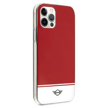 Заредете изображение във визуализатора на галерията – Mini MIHCP12MPCUBIRE iPhone 12/12 Pro 6,1" czerwony/red hard case Stripe Collection - TopMag
