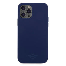 Заредете изображение във визуализатора на галерията – Mini MIHCP12MSLTNA iPhone 12/12 Pro 6,1" granatowy/navy hard case Silicone Tone On Tone - TopMag
