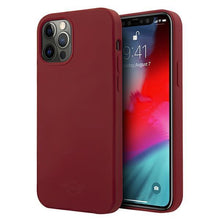 Заредете изображение във визуализатора на галерията – Mini MIHCP12MSLTRE iPhone 12/12 Pro 6,1" czerwony/red hard case Silicone Tone On Tone - TopMag
