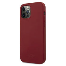 Заредете изображение във визуализатора на галерията – Mini MIHCP12MSLTRE iPhone 12/12 Pro 6,1" czerwony/red hard case Silicone Tone On Tone - TopMag
