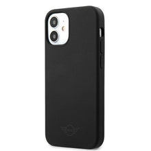 Заредете изображение във визуализатора на галерията – Mini MIHCP12SSLTBK iPhone 12 mini 5,4" czarny/black hard case Silicone Tone On Tone - TopMag

