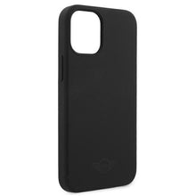 Заредете изображение във визуализатора на галерията – Mini MIHCP12SSLTBK iPhone 12 mini 5,4" czarny/black hard case Silicone Tone On Tone - TopMag

