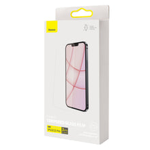 Заредете изображение във визуализатора на галерията – Baseus 0,3mm Tempered Glass 2x tempered glass for iPhone 13 Pro Max transparent (SGBL020202) - TopMag
