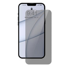 Заредете изображение във визуализатора на галерията – Baseus 0,3mm Anti Spy Glass tempered glass iPhone 13 Pro Max privacy filter (SGBL020802) (case friendly) - TopMag
