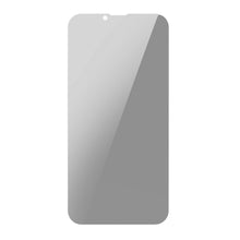 Заредете изображение във визуализатора на галерията – Baseus 0,3mm Anti Spy Glass tempered glass iPhone 13 Pro Max privacy filter (SGBL020802) (case friendly) - TopMag
