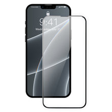 Заредете изображение във визуализатора на галерията – Baseus 0,3mm Full Screen Glass 2x tempered glass for iPhone 13 Pro / iPhone 13 full screen with frame black (SGQP010101) - TopMag
