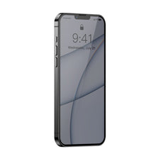 Заредете изображение във визуализатора на галерията – Baseus Anti Spy Full Screen Glass 2x tempered glass for iPhone 13 Pro Max privacy filter black (SGQP020501) - TopMag
