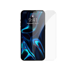Заредете изображение във визуализатора на галерията – Baseus 0,3mm Porcelain Glass 2x tempered glass for iPhone 13 mini screen protector (SGBL030002) - TopMag
