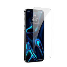Заредете изображение във визуализатора на галерията – Baseus 0,3mm Porcelain Glass 2x tempered glass for iPhone 13 mini screen protector (SGBL030002) - TopMag
