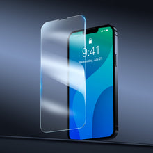 Заредете изображение във визуализатора на галерията – Baseus 0,3mm Porcelain Glass 2x Porcelain Tempered Glass for iPhone 13 Pro Max (SGBL030202) - TopMag

