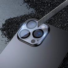 Заредете изображение във визуализатора на галерията – Baseus 2x 0,3 mm camera tempered glass iPhone 13 Pro Max / iPhone 13 Pro (SGQK000102) - TopMag
