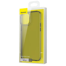 Заредете изображение във визуализатора на галерията – Baseus Simple Series Case transparent gel case iPhone 13 black (ARAJ000301) - TopMag
