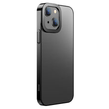 Заредете изображение във визуализатора на галерията – Baseus Glitter Hard PC Case Transparent Electroplating Cover for iPhone 13 black (ARMC000001) - TopMag
