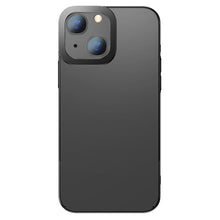 Заредете изображение във визуализатора на галерията – Baseus Glitter Hard PC Case Transparent Electroplating Cover for iPhone 13 black (ARMC000001) - TopMag
