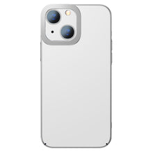 Заредете изображение във визуализатора на галерията – Baseus Glitter Hard PC Case Transparent Electroplating Cover for iPhone 13 silver (ARMC000312) - TopMag
