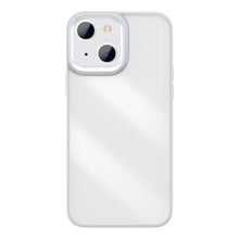 Заредете изображение във визуализатора на галерията – Baseus Crystal Phone Case hard case for iPhone 13 with TPU frame grey (ARJT000313) - TopMag
