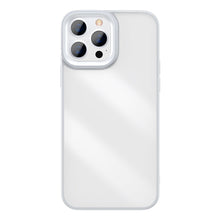 Заредете изображение във визуализатора на галерията – Baseus Crystal Phone Case hard case for iPhone 13 Pro with TPU frame grey (ARJT000413) - TopMag
