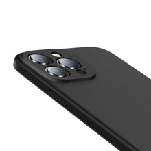 Заредете изображение във визуализатора на галерията – Baseus Liquid Gel Case Soft Flexible Rubber Cover for iPhone 13 Pro black (ARYT000101) - TopMag
