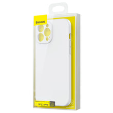 Заредете изображение във визуализатора на галерията – Baseus Liquid Gel Case Soft Flexible Rubber Cover for iPhone 13 Pro white (ARYT000402) - TopMag
