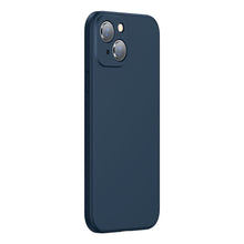 Заредете изображение във визуализатора на галерията – Baseus Liquid Gel Case Silicone Cover Cover for iPhone 13 Blue (ARYT000603) - TopMag
