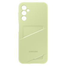 Заредете изображение във визуализатора на галерията – Samsung Card Slot Cover for Samsung Galaxy A14 card wallet case lime green (EF-OA146TGEGWW)
