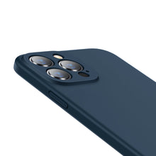 Заредете изображение във визуализатора на галерията – Baseus Liquid Gel Case Soft Flexible Rubber Cover for iPhone 13 Pro Max blue (ARYT000803) - TopMag
