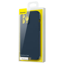 Заредете изображение във визуализатора на галерията – Baseus Liquid Gel Case Soft Flexible Rubber Cover for iPhone 13 Pro Max blue (ARYT000803) - TopMag
