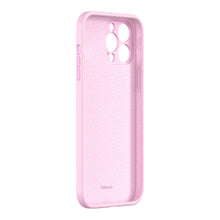 Заредете изображение във визуализатора на галерията – Baseus Liquid Gel Case silicone cover for iPhone 13 Pro pink (ARYT001004) - TopMag
