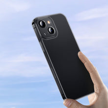 Заредете изображение във визуализатора на галерията – Baseus Frosted Glass Protective Case for iPhone 13 black (ARWS000301) - TopMag
