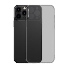 Заредете изображение във визуализатора на галерията – Baseus Frosted Glass Protective Case for iPhone 13 Pro black (ARWS000401) - TopMag
