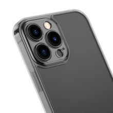Заредете изображение във визуализатора на галерията – Baseus Frosted Glass Protective Case for iPhone 13 Pro black (ARWS000401) - TopMag
