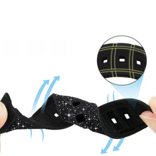 Заредете изображение във визуализатора на галерията – Kingxbar Crystal Fabric Band Strap Watch Bracelet 6 / SE / 5/4/3/2 (40mm / 38mm) Silicone Strap Crystal Band Black - TopMag
