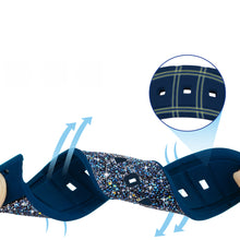 Заредете изображение във визуализатора на галерията – Kingxbar Crystal Fabric Band Strap Watch Bracelet: Ultra / 8/7/6 / SE / 5/4/3/2 (49mm / 45mm / 44mm / 42mm) silicone strap crystal blue band - TopMag
