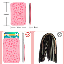 Заредете изображение във визуализатора на галерията – Kingxbar Magnetic Pocket Magnetic Wallet for iPhone 12/13 (Pro / Max / Mini) Stand Compatible with MagSafe Credit Card Holder Pink - TopMag
