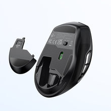Заредете изображение във визуализатора на галерията – Ugreen optical wireless mouse USB 2.4GHz / Bluetooth 5.0 4000 DPI black (MU006)
