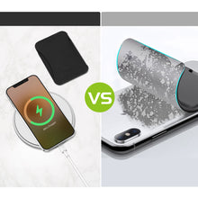 Заредете изображение във визуализатора на галерията – Kingxbar Magnetic Pocket Magnetic Wallet for iPhone 12/13 (Pro / Max / Mini) Stand Compatible with MagSafe Credit Card Holder Black - TopMag
