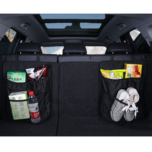 Заредете изображение във визуализатора на галерията – Car organizer on the back of the rear seat for the trunk black - TopMag
