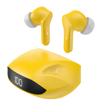 Заредете изображение във визуализатора на галерията – Dudao in-ear wireless headphones TWS Bluetooth 5.2 yellow (U16H-yellow) - TopMag

