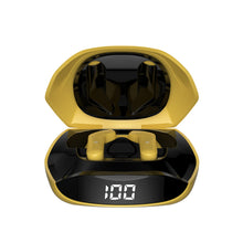 Заредете изображение във визуализатора на галерията – Dudao in-ear wireless headphones TWS Bluetooth 5.2 yellow (U16H-yellow) - TopMag
