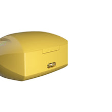 Заредете изображение във визуализатора на галерията – Dudao in-ear wireless headphones TWS Bluetooth 5.2 yellow (U16H-yellow) - TopMag
