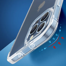 Заредете изображение във визуализатора на галерията – Joyroom Defender Series case for iPhone 13 Pro Max rugged housing with hooks kickstand transparent (JR-BP956) - TopMag
