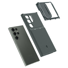 Заредете изображение във визуализатора на галерията – Spigen OPTIK ARMOR GALAXY S23 ULTRA ABYSS GREEN

