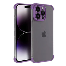 Заредете изображение във визуализатора на галерията – MINI BUMPERS with camera island protection Case for IPHONE 13 PRO MAX dark purple
